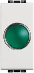 Legrand Lampa semnalizare cu difuzor verde 1 modul Living Light N4371V (N4371V)