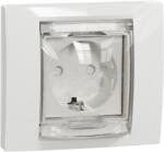 Schneider Electric Priza 2P+E IP44 obturatoare+capac incastrata Schneider Noua Unica NU003718 (NU003718)