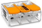 WAGO Set 10 cleme cu maneta 3 poli x 0.5 - 6mm2 (221-613)