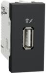Schneider Electric Priza incarcare USB 1A 1m tip A Schneider Noua Unica NU342854 (NU342854)