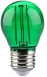 V-TAC Bec LED G45 E27 2W cu filament lumina verde V-TAC SKU-217411 (SKU-217411)