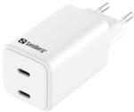 Sandberg Hálózati töltő, AC Charger Dual UDB C PD 65W EU (441-56) (441-56)