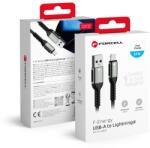 Forcell F-ENERGY C257 kábel USB A-ról Lightning-re 2, 4A 12W Cafule 0, 5 m fekete