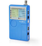 Nedis LAN kábel teszter RJ45, RJ11, BNC és USB AB NWCTM100BU (NWCTM100BU)