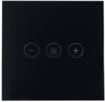 SmartWise Dimmer WiFi-s, fényerőszabályzós, érintős okos villanykapcsoló, fekete