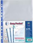 Viquel EasyPocket A4/65 mikron, fényes, kék csíkos - 25 darabos csomagban (100125-06)