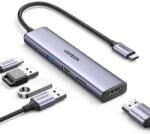 UGREEN Adapter, Ugreen, USB-C-HDMI, UUSB-A 3.0, 2x USB-A 2.0 (15495)