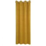 Eurofirany Milo bársony sötétítő függöny Mustársárga 140x250 cm (HS367103)