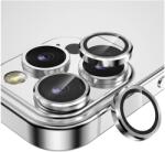 Tokgalaxis iPhone 15 Pro - Metal - üveg, kameralencse védőkeret (TG-MC22975)