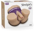 Lovetoy Masturbator Anus Streetgirls #16 cu Dildo, Natural, 4 kg
