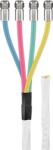Goobay 67330 Type-F antenna kábel 10m - Fehér (67330) (67330)