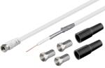 Goobay 51625 Type-F antenna kábel 20m - Fehér (51625) (51625)