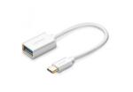 UGREEN 30702 USB kábel 0, 1 M USB 3.2 Gen 1 (3.1 Gen 1) USB C USB A Fehér (UG30702) (UG30702)