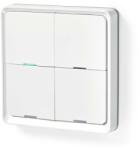 Nedis SmartLife Zigbee 3.0 fali kapcsoló fehér (ZBWS40WT) (ZBWS40WT) (ZBWS40WT)