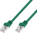 Extralink EX. 38770 S/FTP Cat7 RJ45 Patch kábel 3m - Zöld (EX. 38770) (EX.38770)