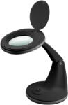 Goobay 65578 LED Asztali lámpa nagyítóval - Fekete (65578)