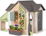 Smoby Házikó kis kertész részére konyhával Garden House Life Smoby kivételesen bővithető és virágtartókkal 24 hó-tól (SM810255-V)