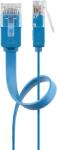 Goobay U/UTP CAT6 Lapos Patch kábel 2m - Kék (96413) (96413)