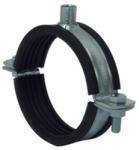 Tyco 108-116mm masszív gumibetétes csőbilincs M10/M12 (UNI-R16)