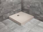 Radaway Doros Stone C szögletes beige zuhanytálca előlappal 80x80 beige (SDRC8080-05-84S)