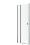 Radaway Nes Brushed Nickel DWJ II szálcsiszolt króm zuhanyajtó 90 átlátszó jobbos (10036090-91-01R)