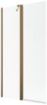 Radaway Nes Brushed Copper PND II szálcsiszolt réz kádparaván 110 átlátszó jobbos (10009110-93-01R)