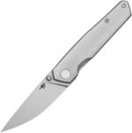 Bestech Knives VK-KUZE Dark Bead Blast Drop Point Blade, Mânere din Titan Stonewashed - BT2504B