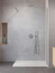 Radaway Modo X Brushed Nickel II Walk-in szálcsiszolt króm zuhanyfal 135 átlátszó (389335-91-01)