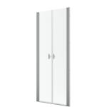 Radaway Nes Brushed Nickel DWD I szálcsiszolt króm zuhanyajtó 80 átlátszó (10027080-91-01)