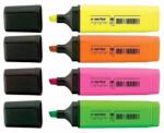 A-Series Textmarker varf tesit, 1-5 mm, 4 culori/set, A-SERIES (AY00564)
