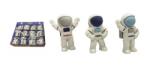  Radír űrhajós figura, 1db, kb. 4, 6 x 1, 8cm