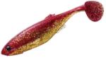 Major Craft Stabi Shad Fat 4" 10, 2cm #001 Red Gold gumihal 4 db/csg (STB4-001)