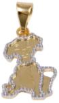 Ékszershop Bicolor kutya arany medál (1302957)
