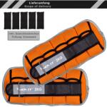 MOVIT Neoprén fényvisszaverő terhelő súly 2x2kg narancssárga (20040989) - gorillasports