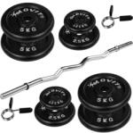 MOVIT Kétkezes súlyzó szett PROFI 120 cm 35 kg (20040767) - gorillasports