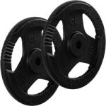 MOVIT MOVIT® Súlytárcsa szett markolattal 10 kg öntöttvas (20040702) Súlytárcsa