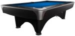 Dynamic Biliárdasztal, Dynamic IV, 9 ft. , Matt fekete Simonis 760 royal blue (55.200.09.6.5)