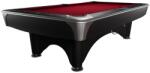 Dynamic Biliárdasztal, Dynamic IV, 9 ft. , Matt fekete Simonis 760 burgundy (55.200.09.6.8)