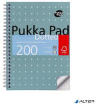 Pukka Pad Spirálfüzet, A5, pontrácsos, 100 lap, PUKKA PAD "Metallic Jotta (JM021DOT)