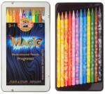 ICO Színes varázsceruza készlet famentes PROGRESSO MAGIC 8772 KOH-I-NOOR 12 klf. szín (7140110004) - hunrods