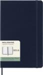 Moleskine Határidőnapló 2025/26 18 Hónap Heti Kemény Zafír Kék "L (7540148005)