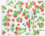 Goldea suporturi farfurii decorative valencia - fructe de pădure - 2 buc 30 x 40 cm Fata de masa