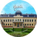 Ajándékgyár Fém hűtőmágnes Gyula - Almásy-kastély nappal (KS16)