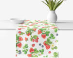 Goldea napron de masă decorativ valencia - fructe de pădure 50x120 cm Fata de masa
