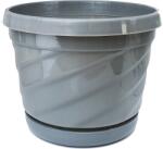  Kaspó Tálca Loft 190X130 Mm Szürke