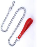 DT Lesa lant 2 mm 1, 20 m maner piele rosu