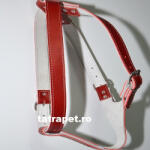 DT Ham piele reglabil 90 - 110 cm Nr 5 rosu