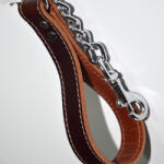 DT Lesa lant 3 mm 1, 20 m maner piele maro