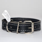 DT Zgarda piele 1, 4 cm 30 cm nr 0 negru
