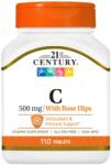 21st Century Vitamin C with Rose Hips, 500 mg, 110 таблетки, 21st Century (9097)